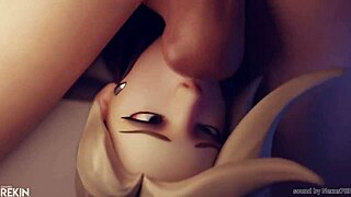 compilation of mercy from overwatch in german anime hentai style