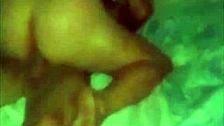 Feeling the deep thrust, he cums inside the naughty wife, overwhelmed with pleasure and passion.