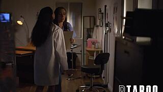 sinn sage and vicki chase explore malpractice in a hardcore lesbian scene.