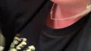 Fat hooker sucks my dick