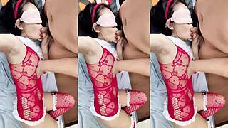 Curious about my big Chinese tits in homemade action?