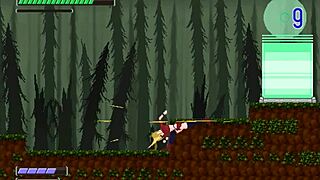 Cute blonde engages in hentai sex with men in a new erotic hentai game