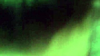 She tries swallowing cum from blowjob, but it's too much for her