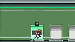 Cute blonde engages in hentai sex with men in a new erotic hentai game