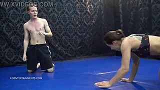 Ready to spar with femdom Nomi Malone in a bikini? It leads to submission and facesitting!