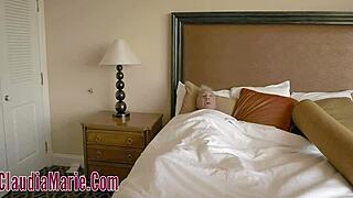 silicone boobs vs silicone cock and balls in ass fucking creampie