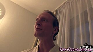 European babe casually rides big black cock to facial