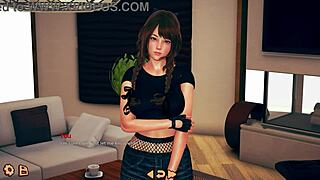 lets play trick or treat with big tits brunette anna