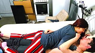 a hot guy fucking young 18+ girl in intense scene