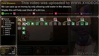 i and my girlfriend decide to get a busty hottie to cum in karryns prison hentai