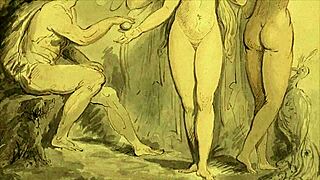 Intriguing vintage drawings with erotic themes