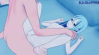 Kanade Yoisaki and Mafuyu Asahina have intense sex in project sekai hentai.