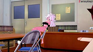 Android 21 transforms in Dragon Ball Zex, sheer fantasy!