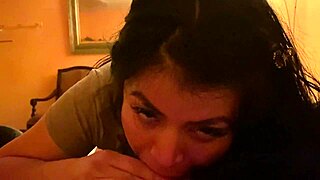 Hot Latina Sucking Cock In Intriguing Ways