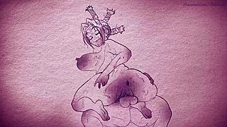 Hentai Animation Of Menchi From Hunter X Hunter In 2D Sex