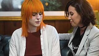 Confused Ginger Tranny Pounds Her Doctor Hard in Hospital Therapy Session After Session