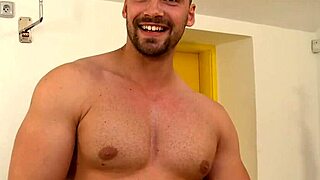 Guy gets his ass drilled in gay porn