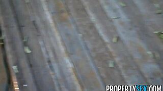hot redhead real estate agent performs sexual favors for propertysex