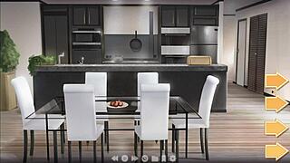 Blowjob from Stepsister with Huge Tits Swallows Every Drop in 3D.