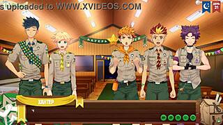 I play game friends camp episode 36 with keitaro diary russian voiceover