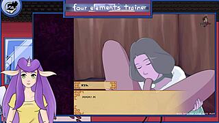 milfy blowjob from avatar trainer bonus 4, so hot