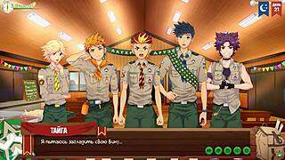 I play game friends camp episode 36 with keitaro diary russian voiceover