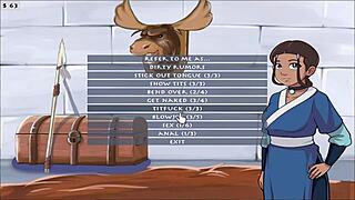 big boob sex in 4 elements trainer book 1 slav part 7 😏