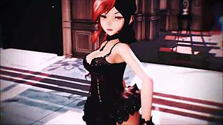 Neo RWBY MMD in Sexy Lingerie