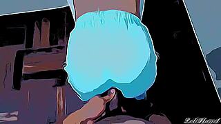 My sister-in-law moves her ass, I can't resist - cartoon version