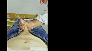 Nurse couldn’t resist and rode her patient’s cock hard. It’s pure homemade Latina heat!