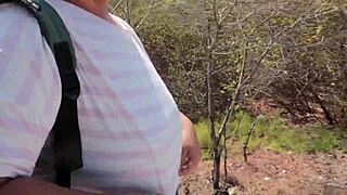 The Sexy LATINA with a Horny ASS Saw Me on the BEACH and Came Right Away