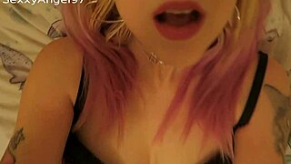 She undresses her big tits and vagina for my Patreon VIP