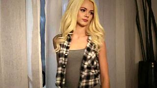 Elsa Jean dominated by Jessy Jones' huge cock!