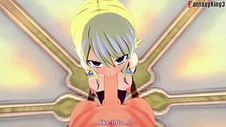 Lucy Heartfilia Sucking Dick in Fairy Tail Fantasy