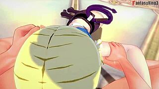 Lucy Heartfilia Sucking Dick in Fairy Tail Fantasy