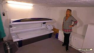 i watch this blonde german housewife get her pussy drilled for cash