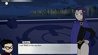 18Titans Part 15 - Raven Date in Hentai Game.