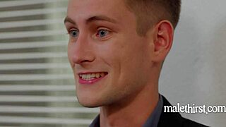 Workplace Romance Office Gay Parody Malethirst With Fucking And Blowjob