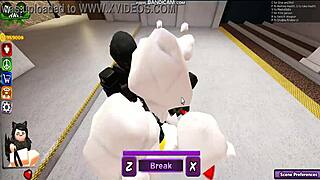 i'm playing whoreblox game and getting gangbanged with cumshots everywhere, it's so intense