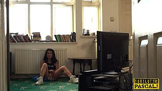 Tattooed British Submissive Feels Rough Domination.