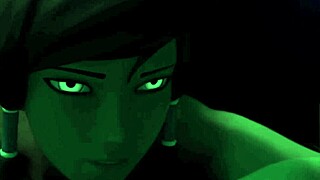 the bitch fucks with different men in turn to find an orgasm