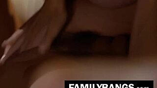 Stepsisters Adriana Chechik and Abigail Mac share a steamy night after breakups.