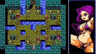 in tower of succubus, big tit succubi cum in normal mode remake