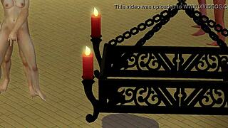 Orgy in The Sims Cartoon