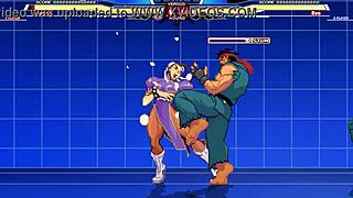 chunli fights long in this hentai, but ends up having sex and getting a cumshot.