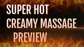 Super hot creamy massage preview with Agarabas and Olpr