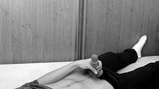 Honka's Gay Masturbation Session With Intense Stroking!