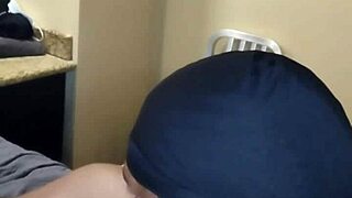 Prince Rock enjoys a beautiful chocolate booty with ass licking.