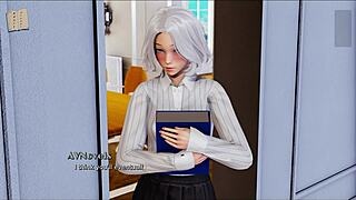 in my real desire 38, the anime hentai game unfolds with indian characters