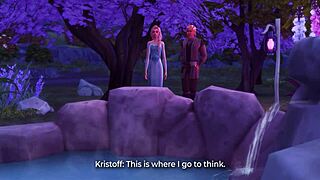 frozen betrayal 2 - elsa and kristoff in the wild